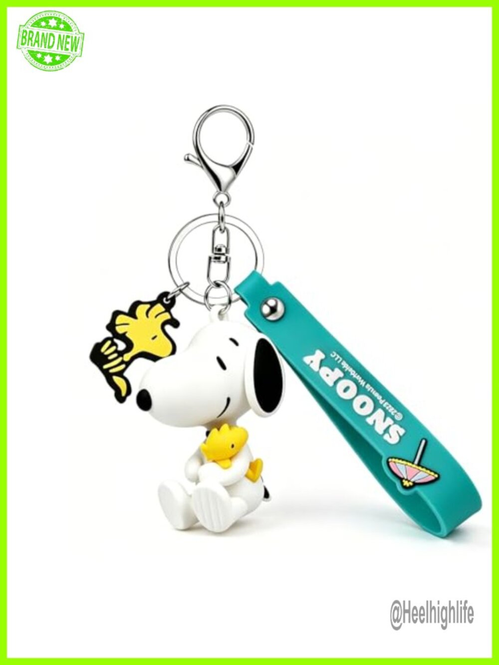 Snoopy Keychain PVC Bag Charm Backpack Handbag Accessory